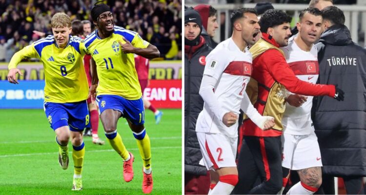 Suecia y Turquía jugarán el Mundial 2026 de Norteamérica.