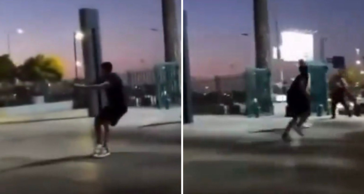 Reportan balacera a las afueras del Mall Plaza Oeste: guardia resultó herido