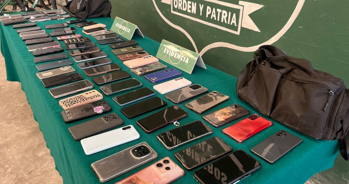 Robo de celulares en REC