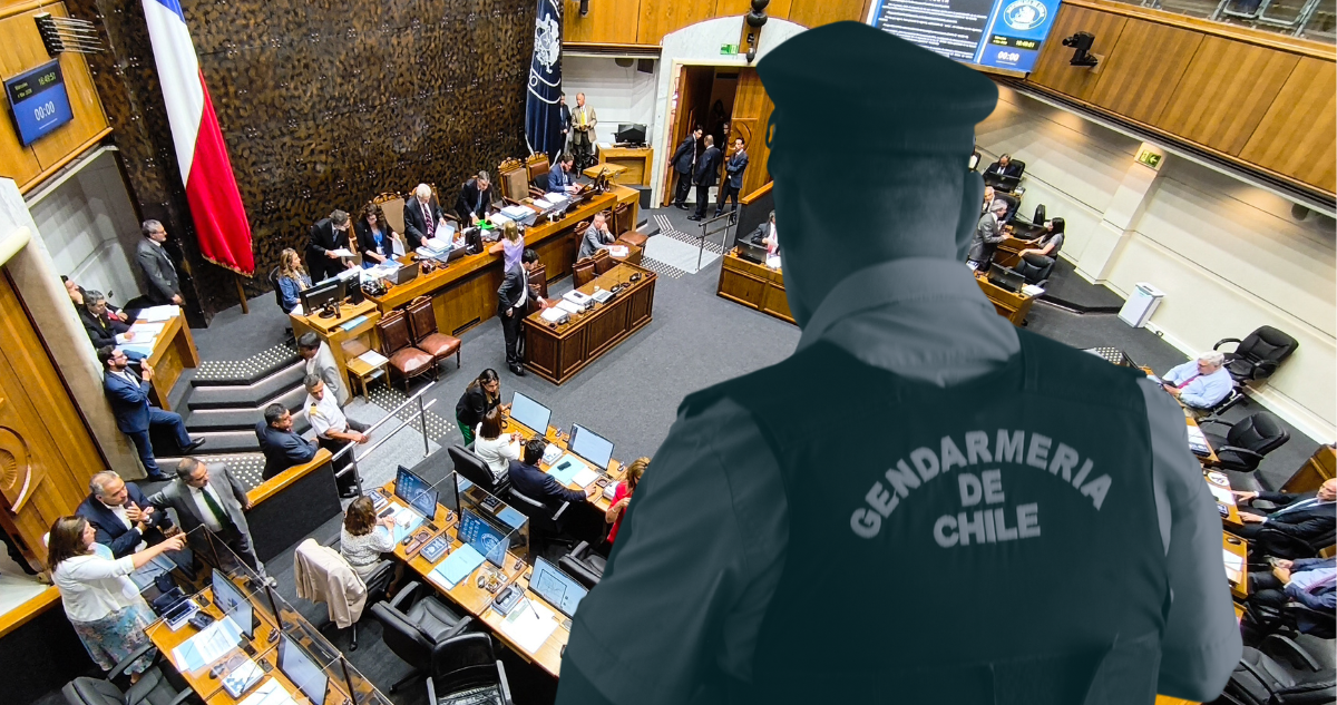 Senado despacha a ley reforma que incorpora a Gendarmería dentro de las Fuerzas de Orden y Seguridad