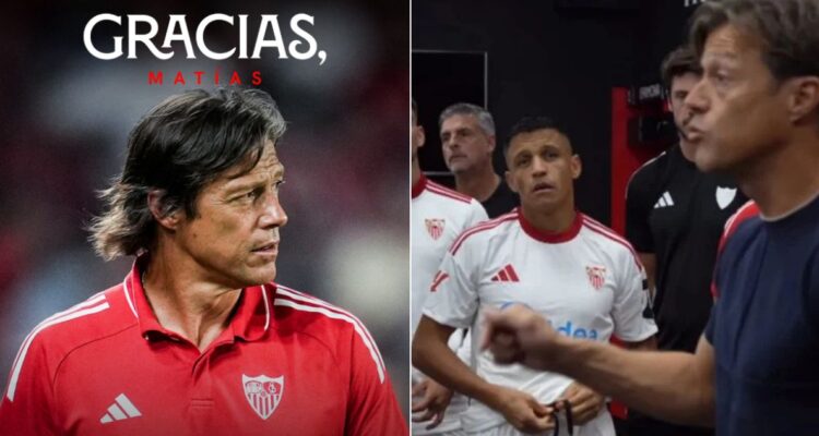 Sevilla despide a su entrenador, Matías Almeyda