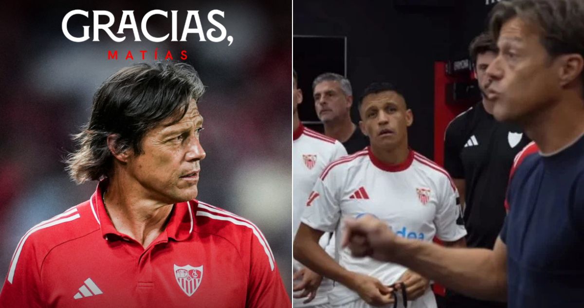 Sevilla despide a su entrenador, Matías Almeyda