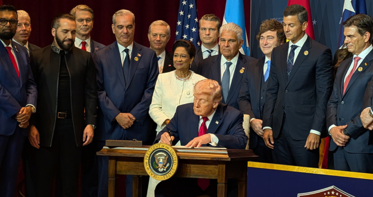 Shield of the Americas Trump amenaza a Cuba y anuncia nueva coalición militar en Latinoamérica