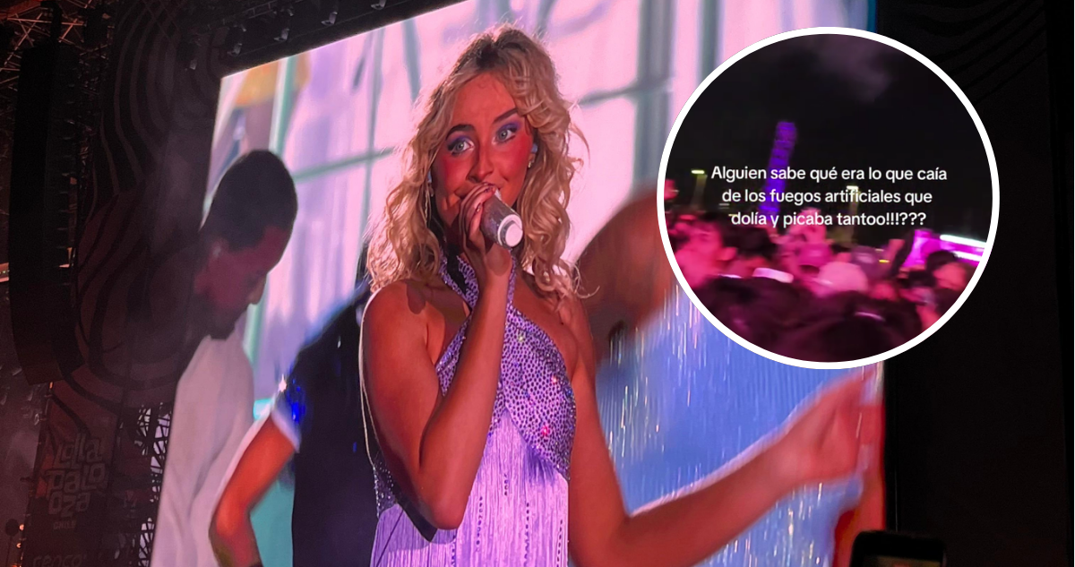 Sabrina Carpenter en concierto y en miniatura reclamo de asistentes a Lollapalooza Chile 2026