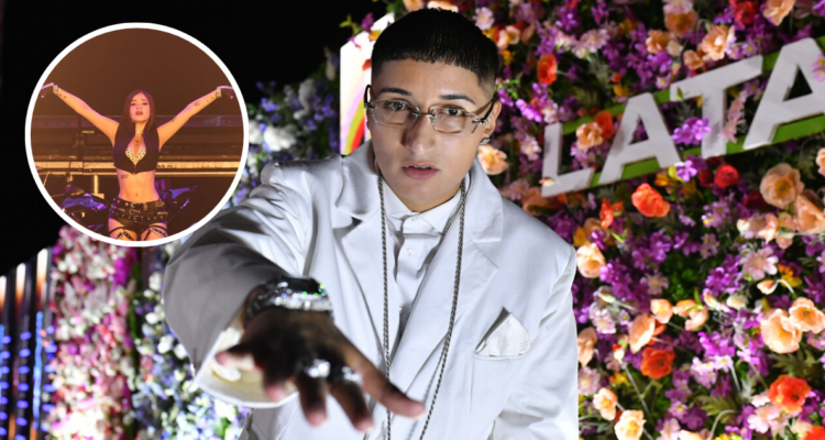 Sinaka y Katteyes en miniatura en referencia a show en Lollapalooza