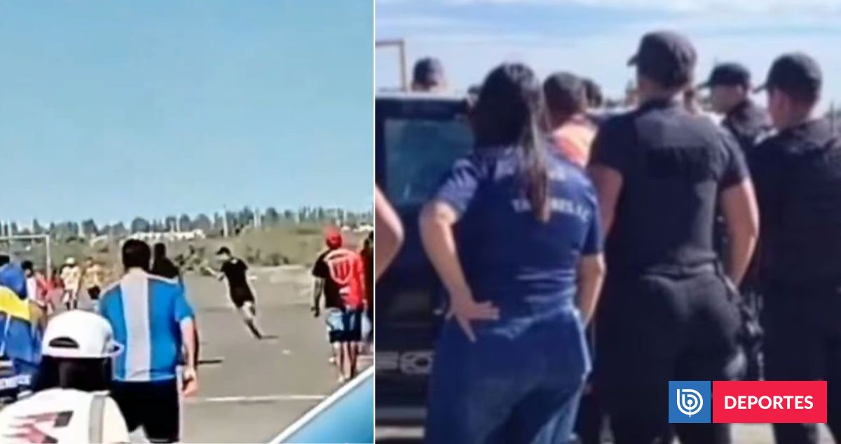 Árbitro se dirigió a duelo con tobillera electrónica en Trelew: intentó escapar de la policía y acabó detenido