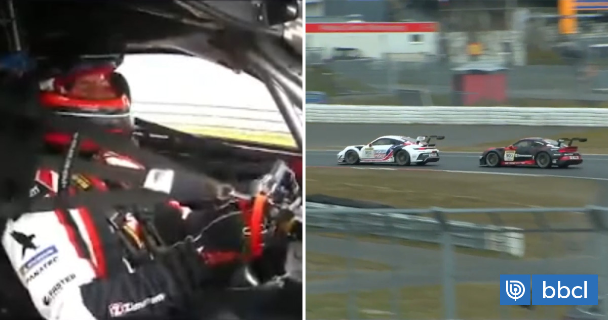 Benjamín Hites logra cuarto lugar en Nürburgring en su debut en la temporada