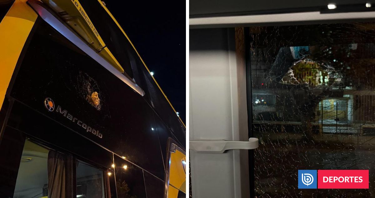 Bus de O’Higgins de Rancagua fue apedreado tras jugar ante Everton en Viña del Mar por Copa de la Liga