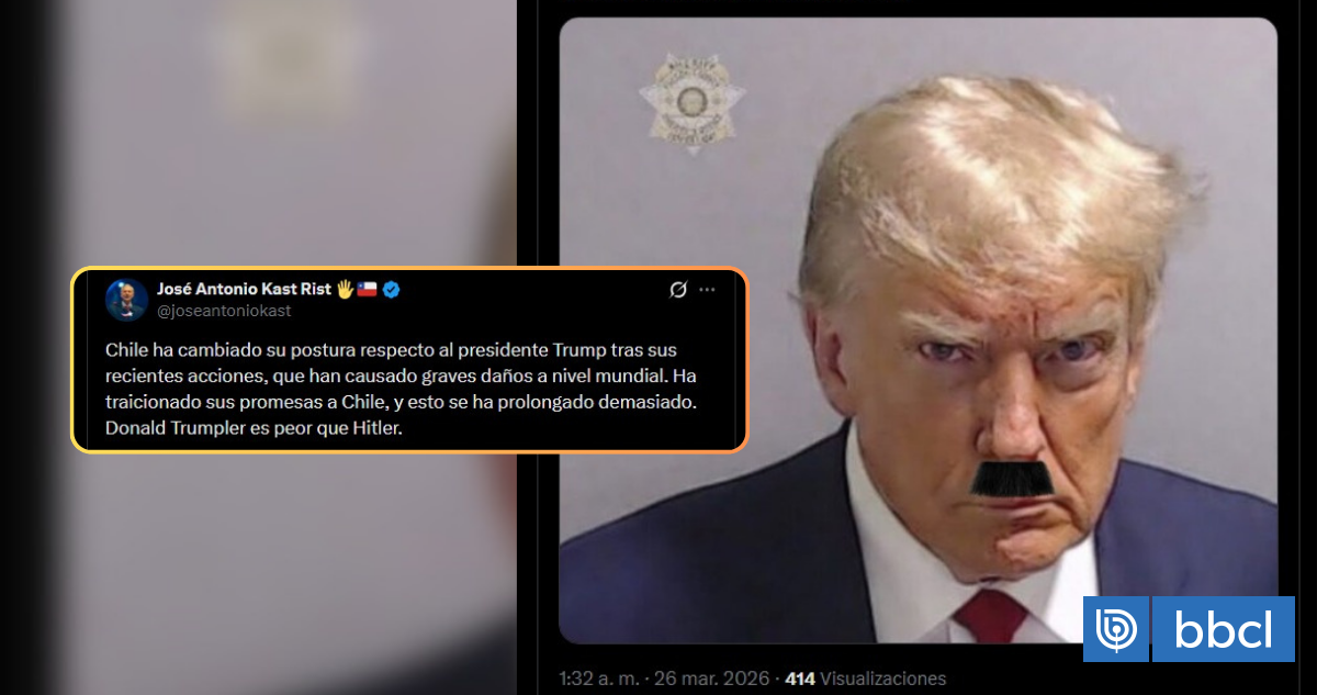 "Donald Trumpler es peor que Hitler": la publicación del presidente Kast que sería presunto hackeo