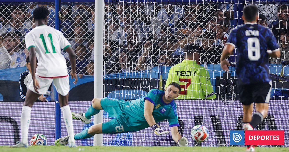 Dibu Martínez destroza nivel de su Argentina ante Mauritania y ’celebra’ cancelación de Finalissima