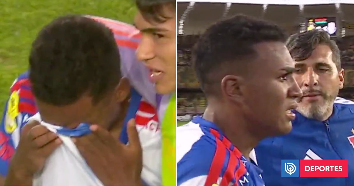La felicidad del debut: canterano de La U rompió en llanto tras jugar ante Coquimbo Unido