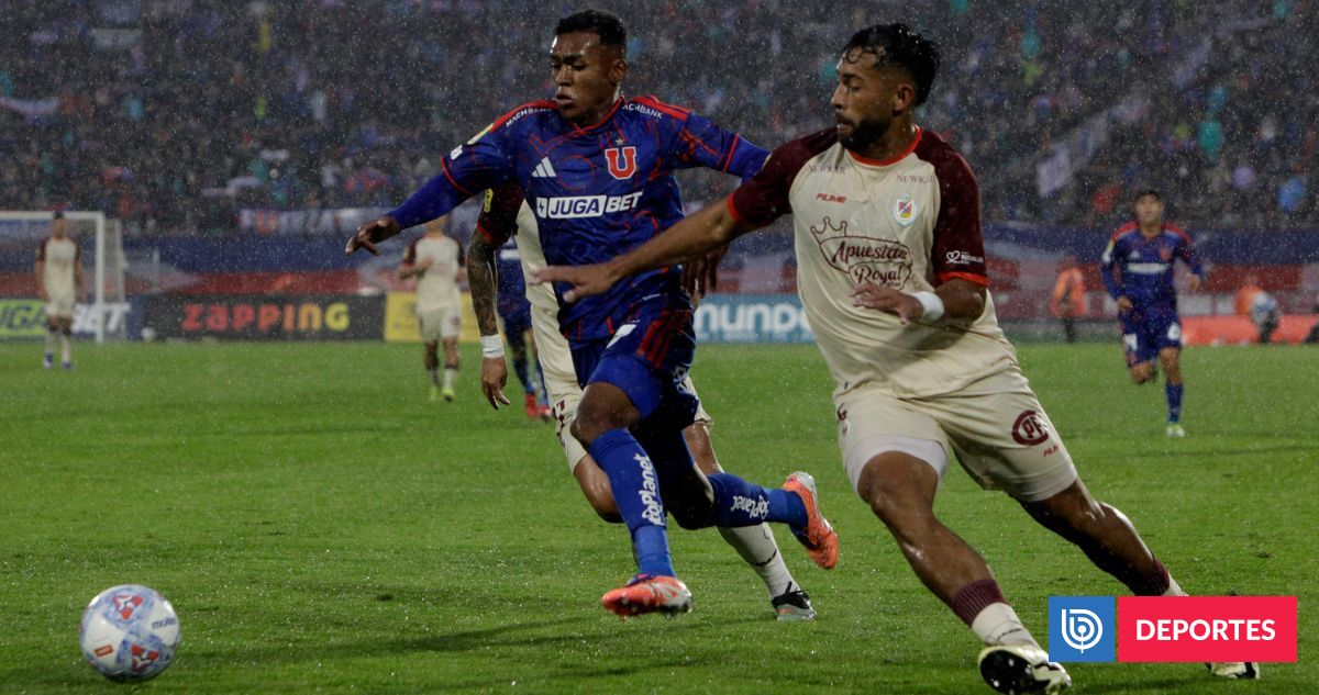 Con Gago en las gradas: La U y Dep. La Serena estrenan Copa de la Liga con un empate bajo la lluvia