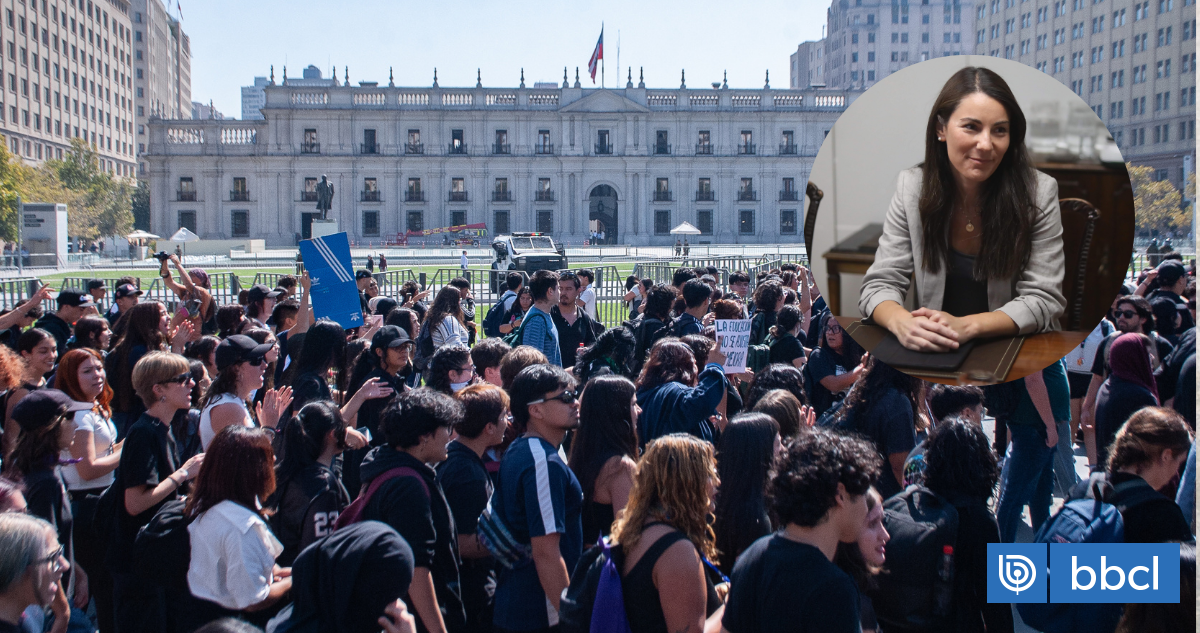 Ministra de Educación María Paz Arzola: "Es legítimo salir a manifestarse, pero sin violencia"