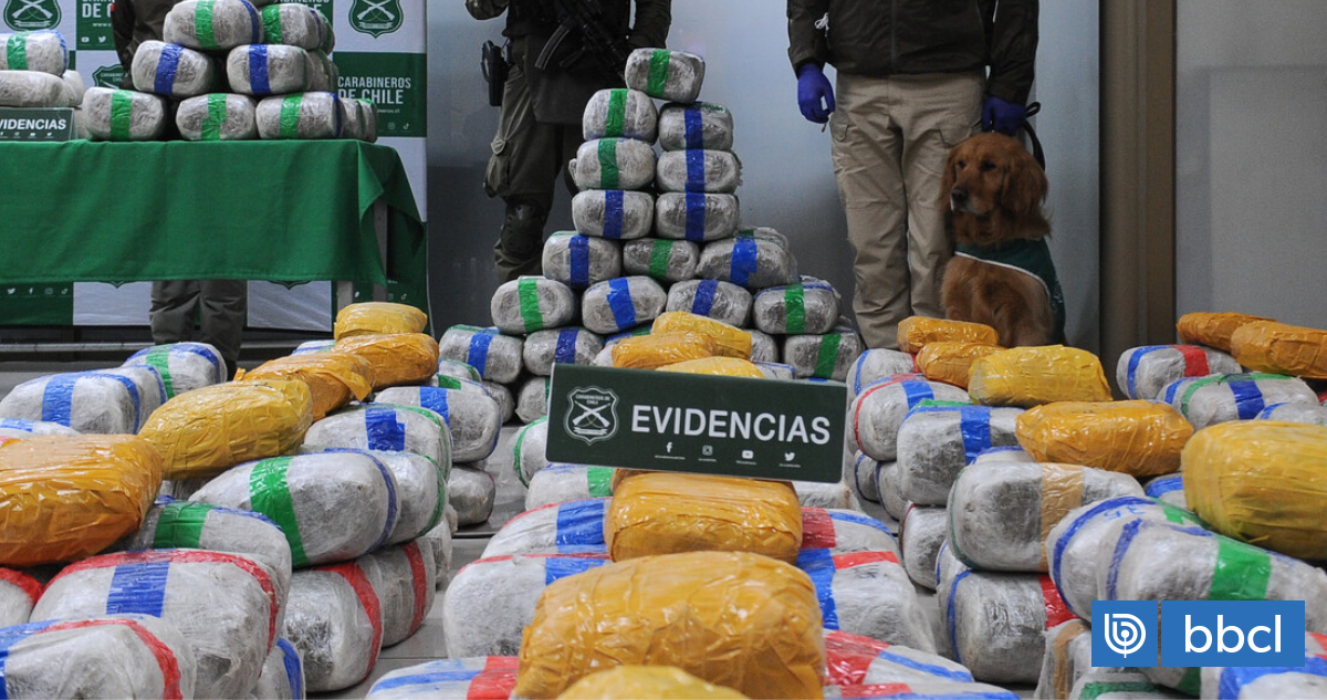 Operativos en la cárcel y diversos puntos de Antofagasta permiten incautar más de 90 kilos de droga