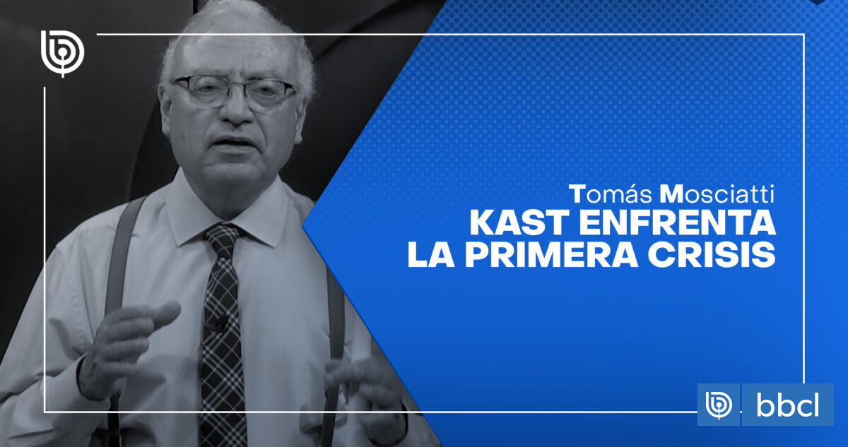 Kast enfrenta la primera crisis