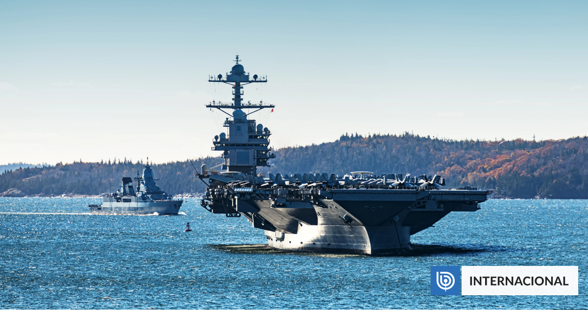 Problemas para EEUU: Portaaviones Gerald R Ford se retira de la guerra con Irán tras severo incendio