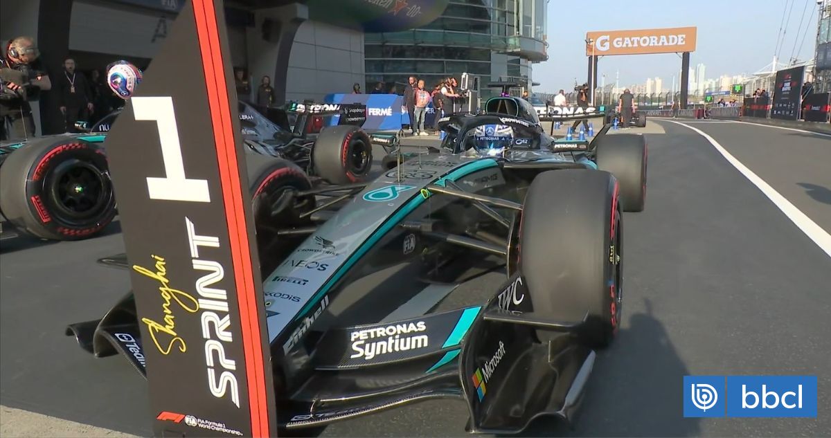 Mercedes estira su dominio en arranque de Fórmula 1: Russell saldrá primero en sprint del GP de China