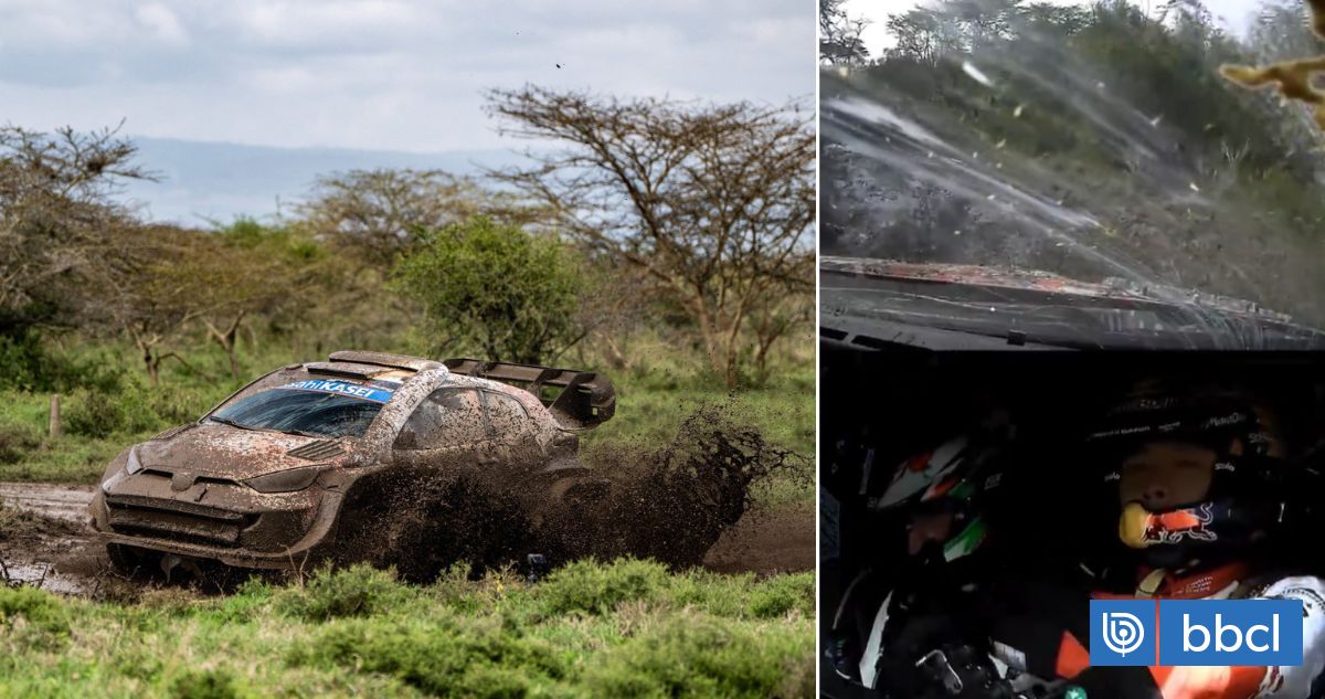 WRC de Kenia: Katsuta toma el liderato tras caótica y barrosa jornada marcada por abandonos