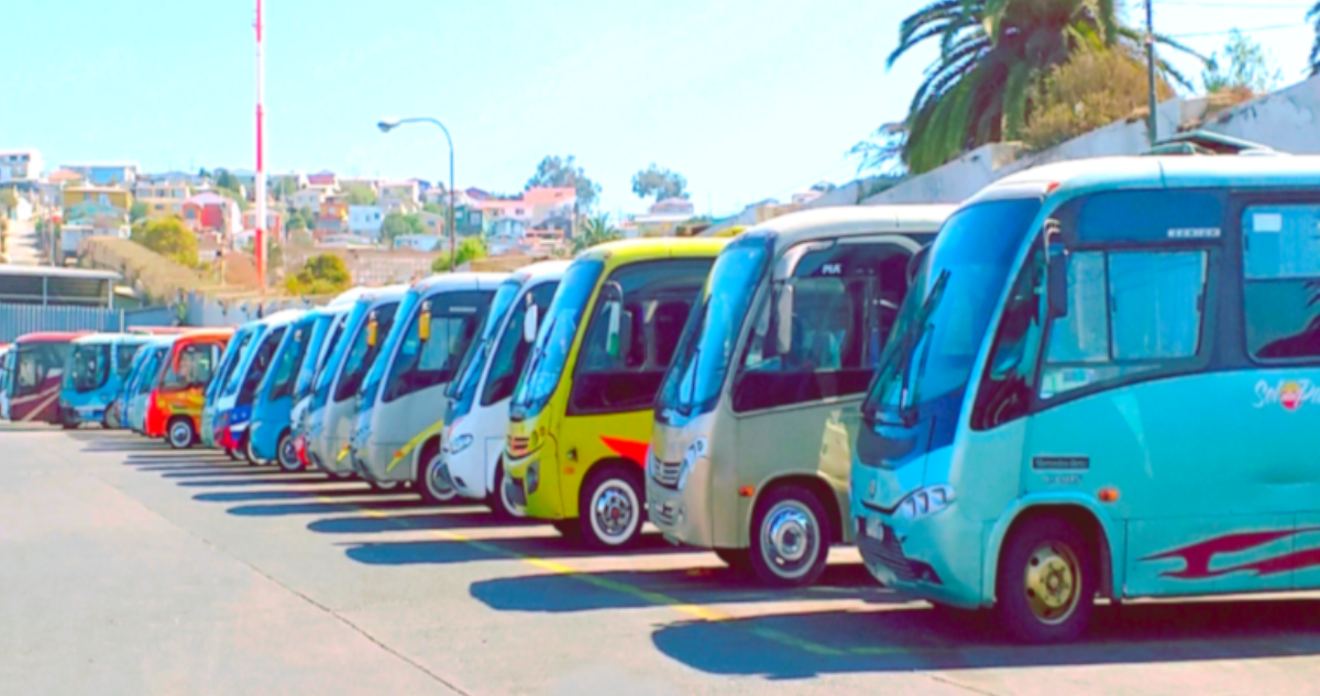 Paro indefinido de micros en sector costa inicia este miércoles en la región de Valparaíso