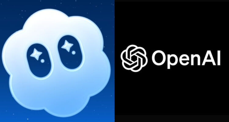 Foto de los logos de Sora y OpenAI