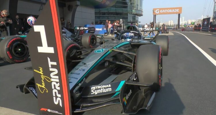 Mercedes estira su dominio en arranque de Fórmula 1: Russell saldrá primero en sprint del GP de China