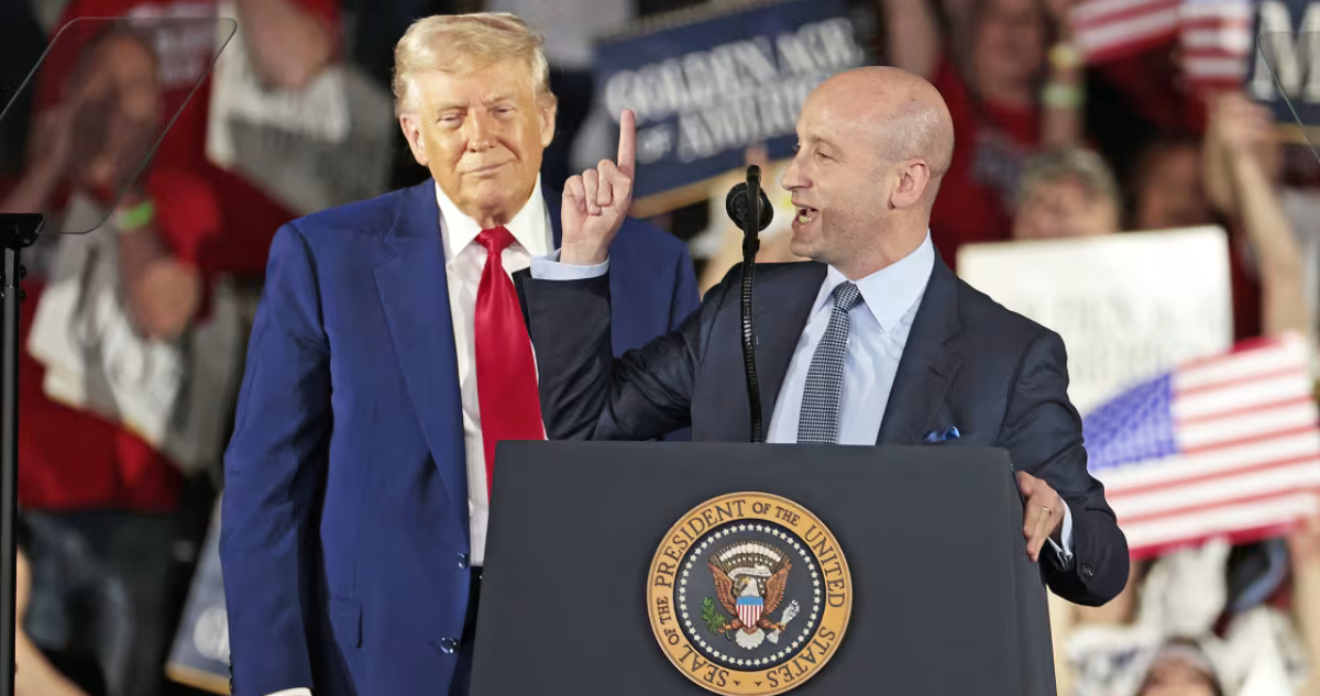 Stephen Miller por carteles
