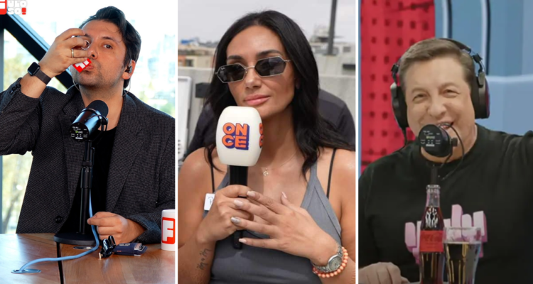 Fabricio Copano, Pamela Díaz y Julio César Rodríguez en referencia a canales de streaming