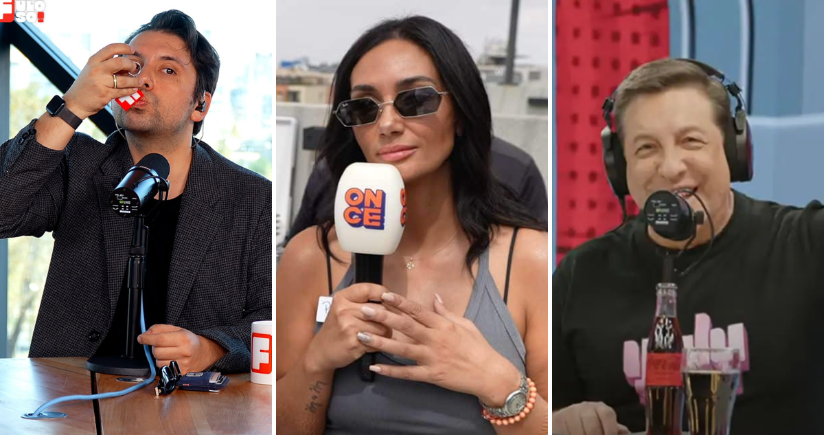 Fabricio Copano, Pamela Díaz y Julio César Rodríguez en referencia a canales de streaming