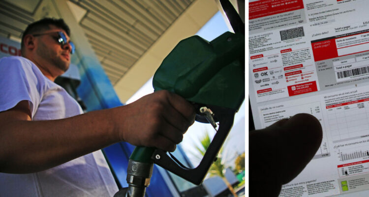 Subida histórica de las bencinas y nueva alza de luz pone presión a las metas de inflación en Chile