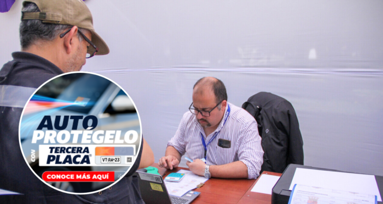 tercera placa patente