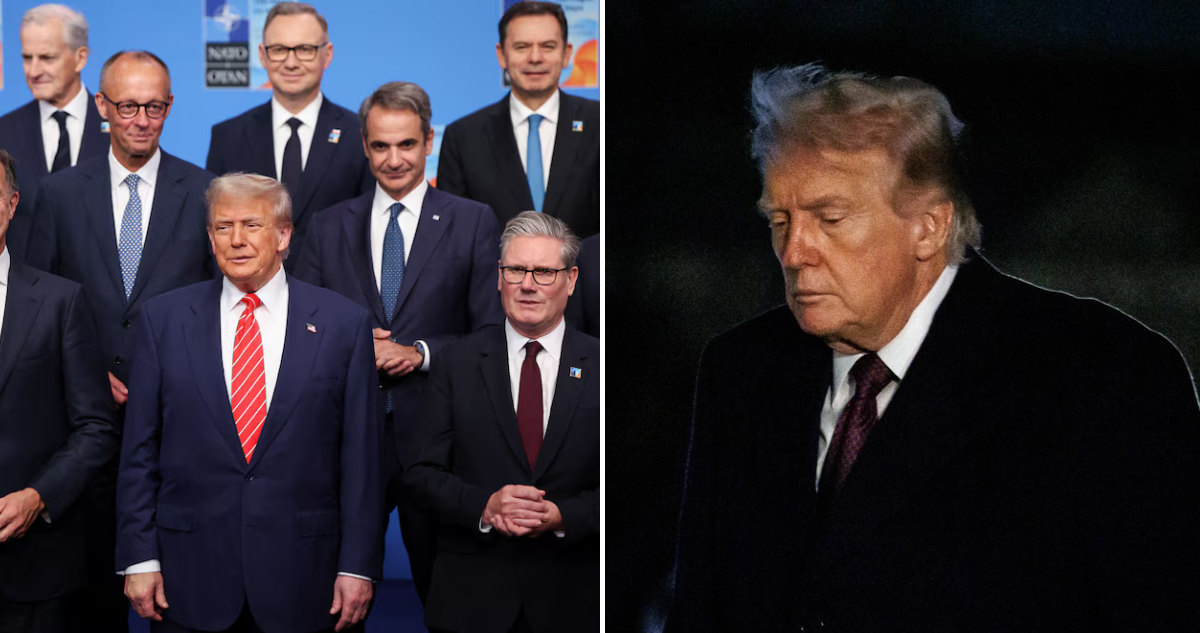 Trump molesto con sus socios de la OTAN