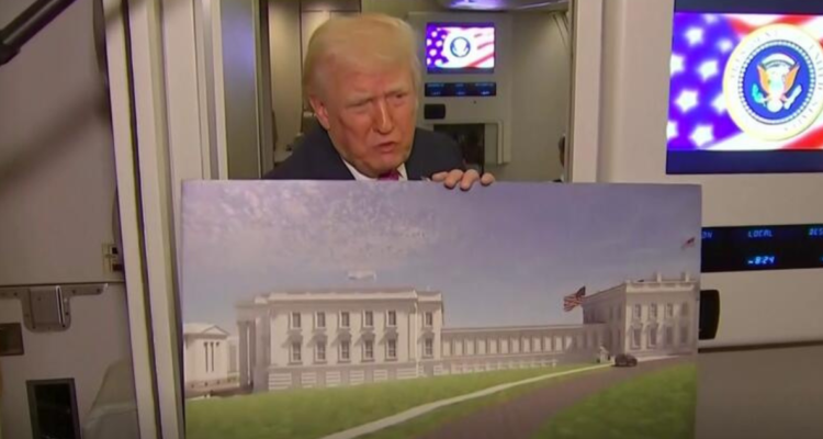 Frenan salón de baile en la Casa Blanca