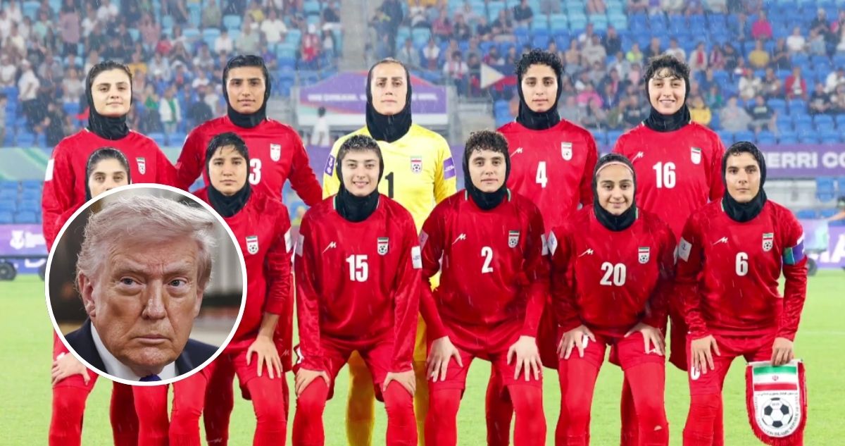 Trump y asilo a jugadoras de Irán foto de contexto