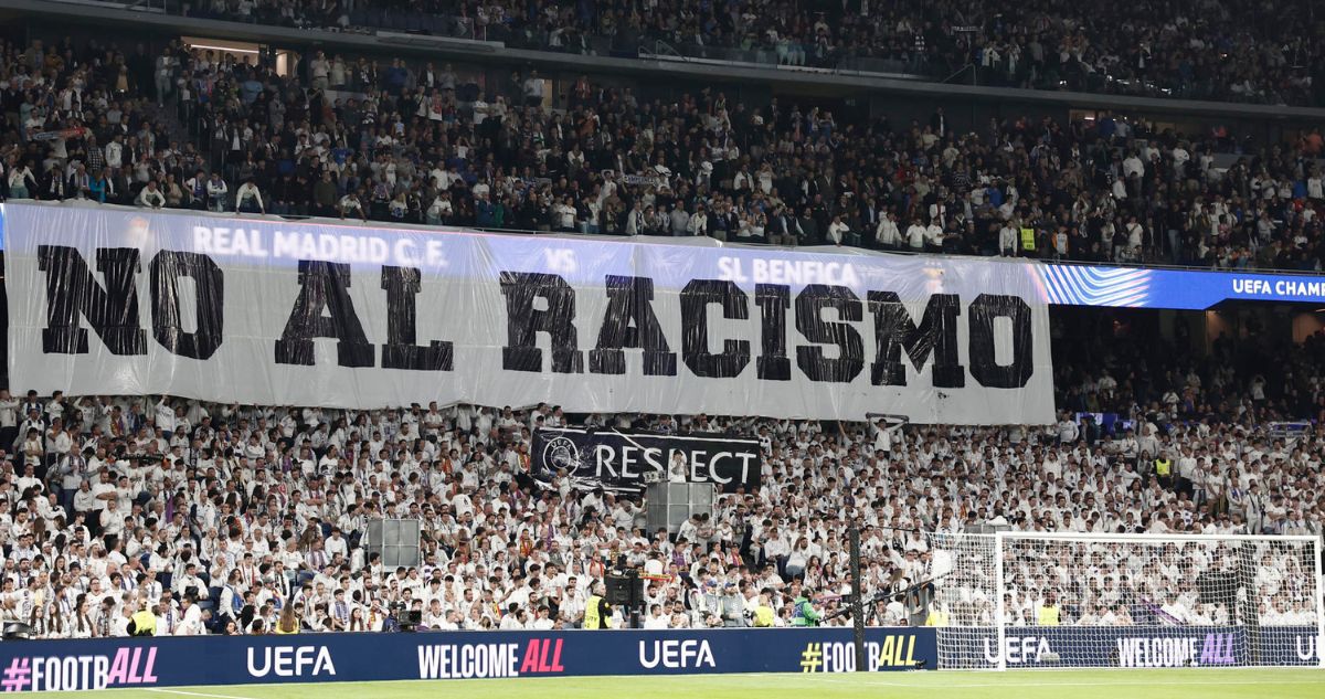 Real Madrid fue castigado por racismo de sus hinchas en Champions League.