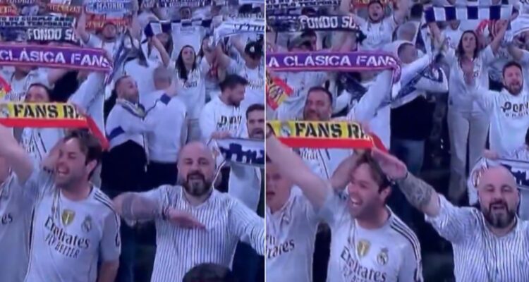 UEFA confirmó castigo de hincha del Real Madrid que hizo saludo nazi en duelo de Champions League