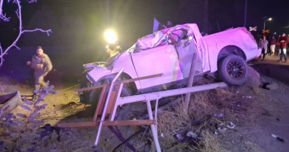 Un joven de 17 años fallecido y dos heridos deja accidente en la ruta CH-60 en Los Andes
