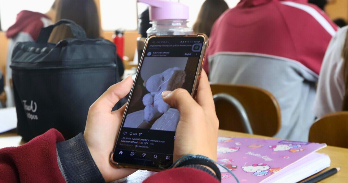 Uso de celulares en colegios