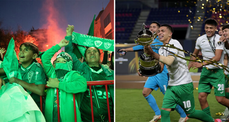 Valparaíso celebra el título de Santiago Wanderers en la Libertadores Sub 20