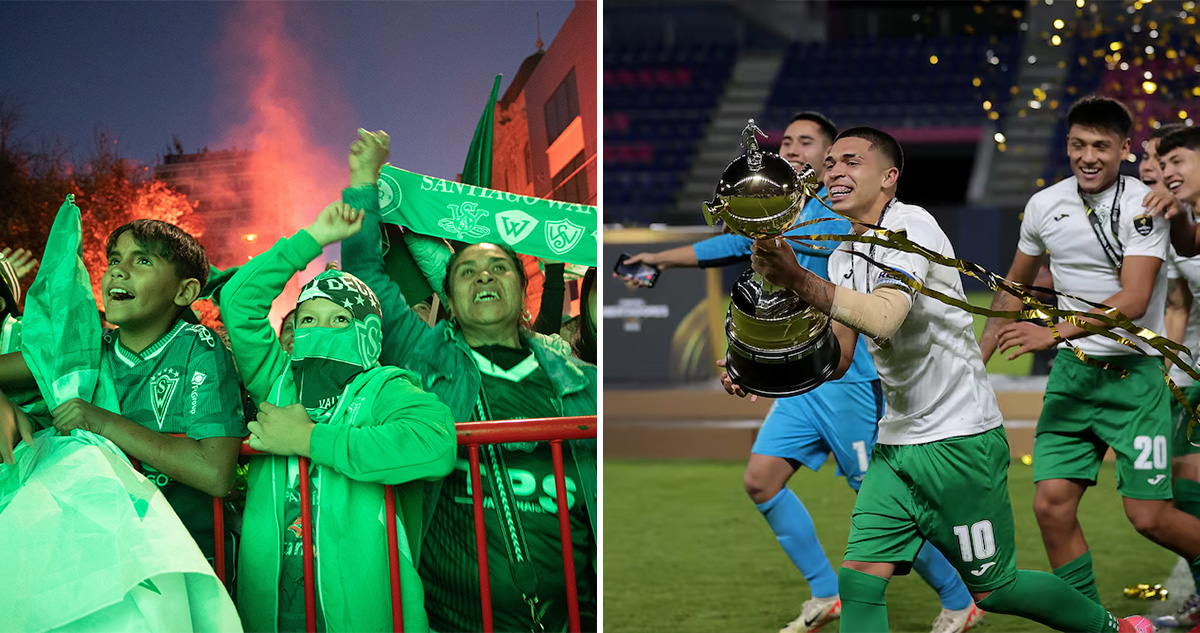 Valparaíso celebra el título de Santiago Wanderers en la Libertadores Sub 20