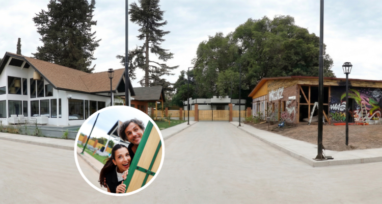 Captura del barrio de Vecinos al límite y de sus animadores