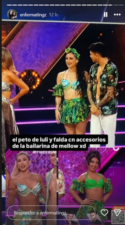 Vestuario Fiebre de Baile - Antonella Henríquez y Nicole Luli Moreno