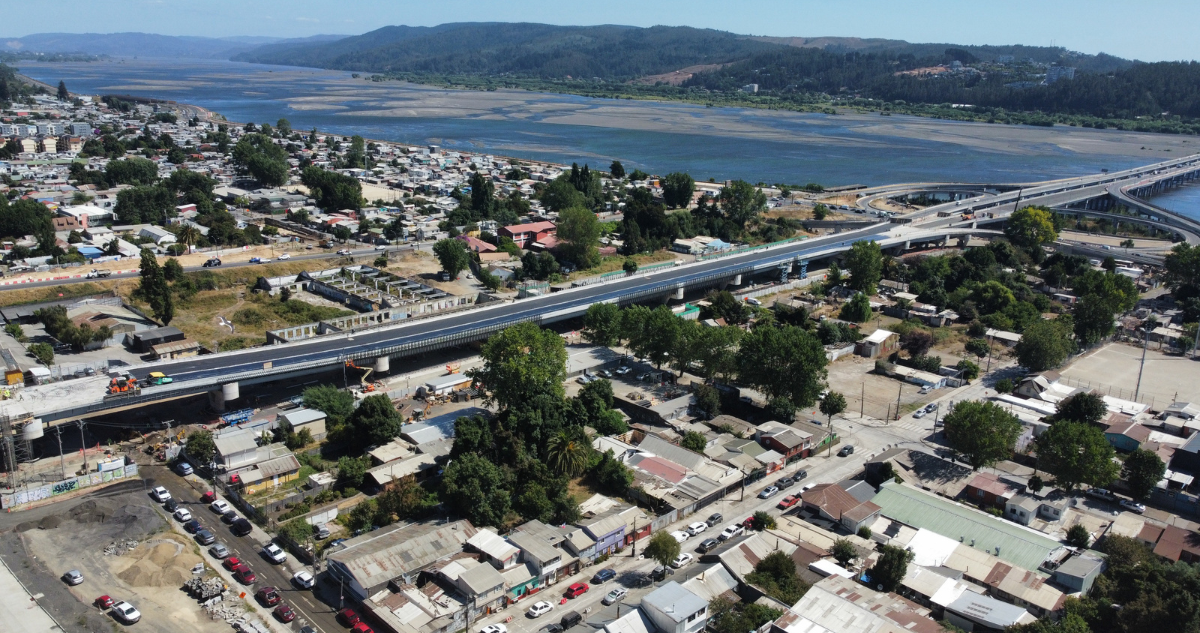 Viaducto Chacabuco presenta más del 85% de avance: su entrega se prevé para junio de este año