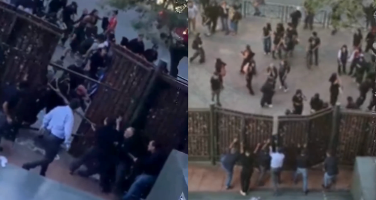 VIDEO | Denuncian incidentes en sede Bellavista de la USS en medio de manifestaciones estudiantiles