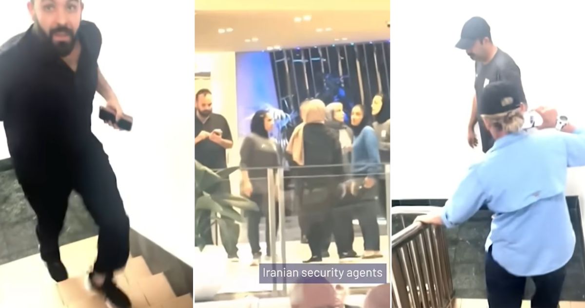 TV de Australia y un reportaje que muestra la fuga de jugadoras de Irán de hotel “desde adentro”