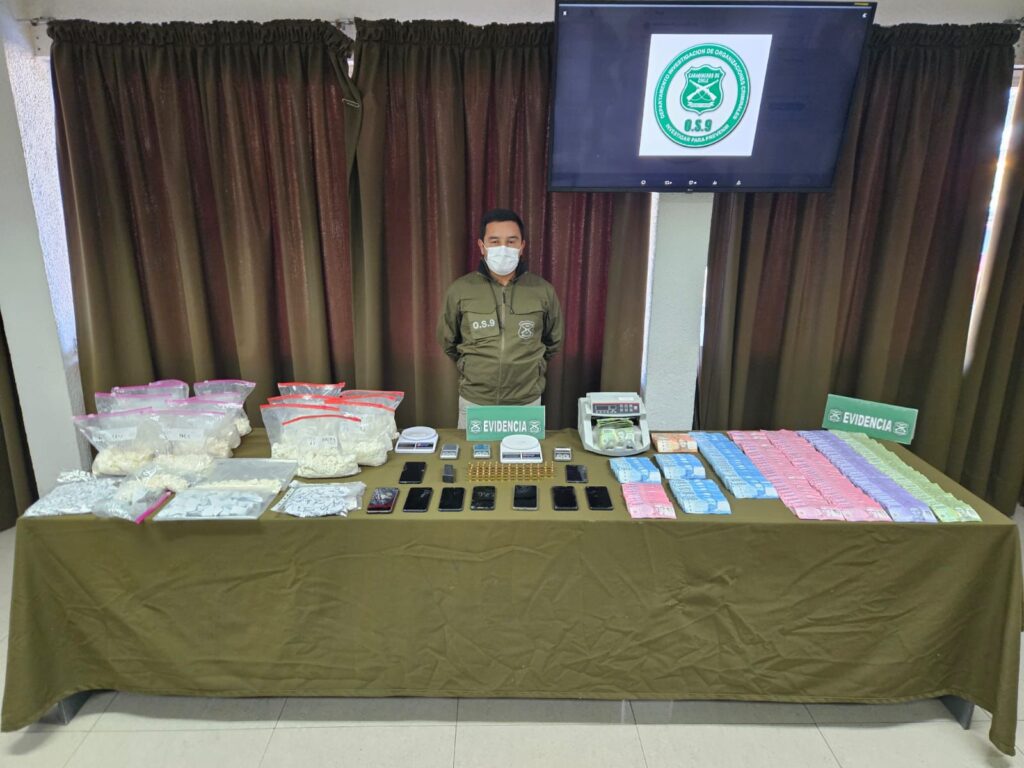 Cae el Guatón Mauro, cercano a Crazy Nach, y otros 4 sujetos tras allanamientos en Lota y Coronel