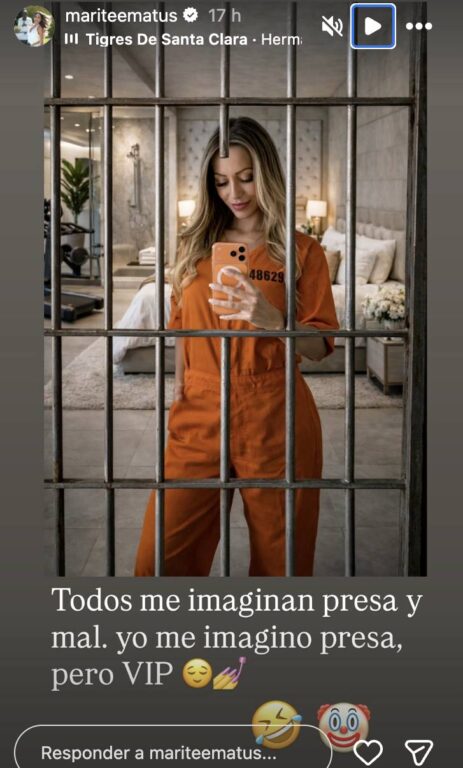 "Presa, pero VIP": Marité Matus se ríe de la querella de Trini Neira y Camilo Huerta en su contra