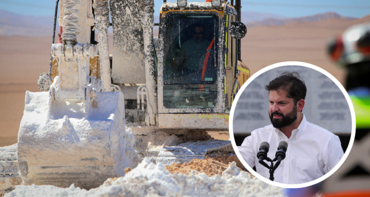 Litio y Gabriel Boric