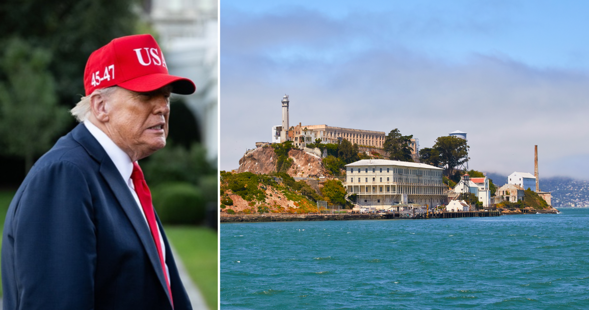 Trump quiere reabrir Alcatraz
