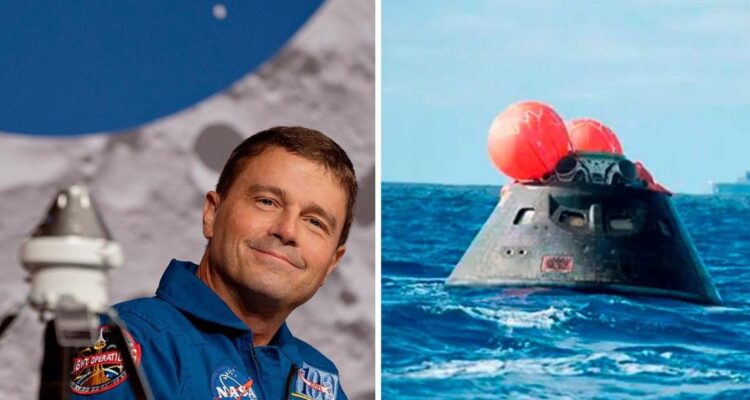 Astronauta de Artemis II observó marcas de pérdida de material carbonizado del escudo térmico