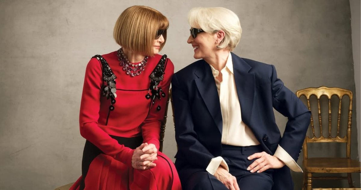 Anna Wintour y Meryl Streep